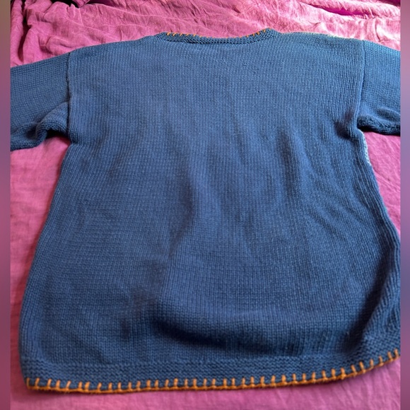 Vintage hand knitted Hka design sweater. Men’s size large. - Picture 6 of 7